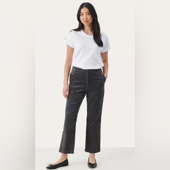 Part Two | Misha Cropped Corduroy Pants - Picture 1 of 8